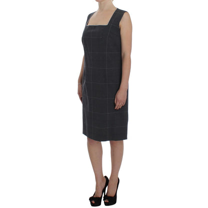 BENCIVENGA Gray Stretch Sheath Dress Suit Set