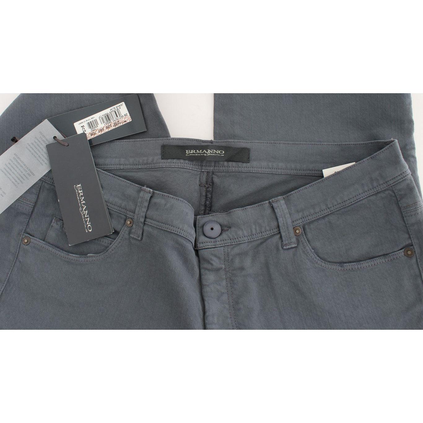 جينز Ermanno Scervino Chic Slim Fit Bootcut من مجموعة Indulgence