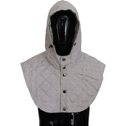 Dolce & Gabbana White Quilted Whole Head Wrap One Size Nylon Hat 1728,67345645728,Accessories,Dolce & Gabbana,Hats & Caps - Men - Accessories,Hats - Accessories,Material: 100% Nylon,Men,Men - Accessories,New with tags,White