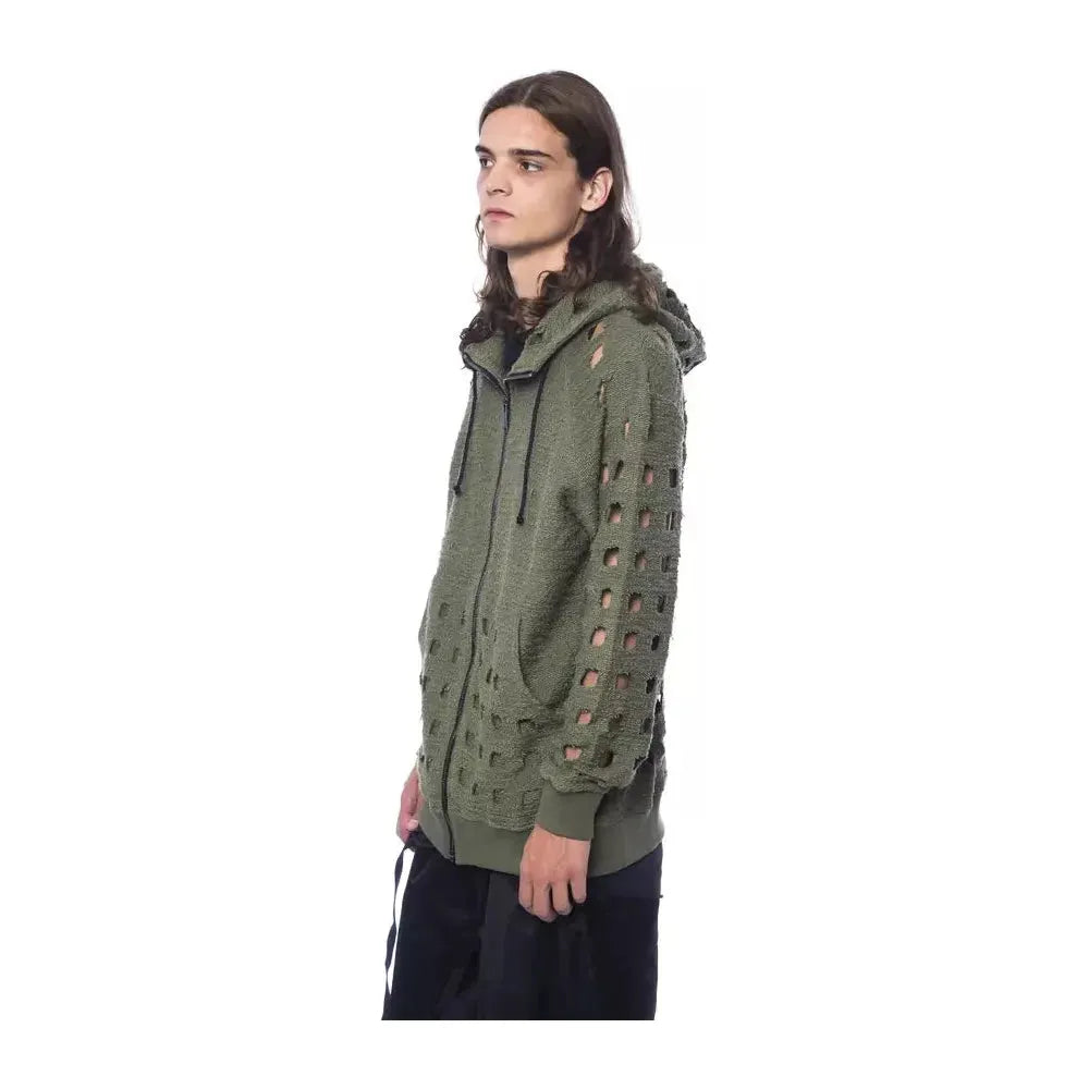 Nicolo Tonetto Army Cotton Men Sweater