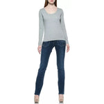 Ungaro Fever Blue Cotton Women Jeans UN-8227-W29