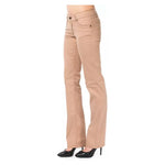 Ungaro Fever Beige Cotton Women Pants UN-8201-W28