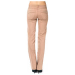 Ungaro Fever Beige Cotton Women Pants UN-8201-W28