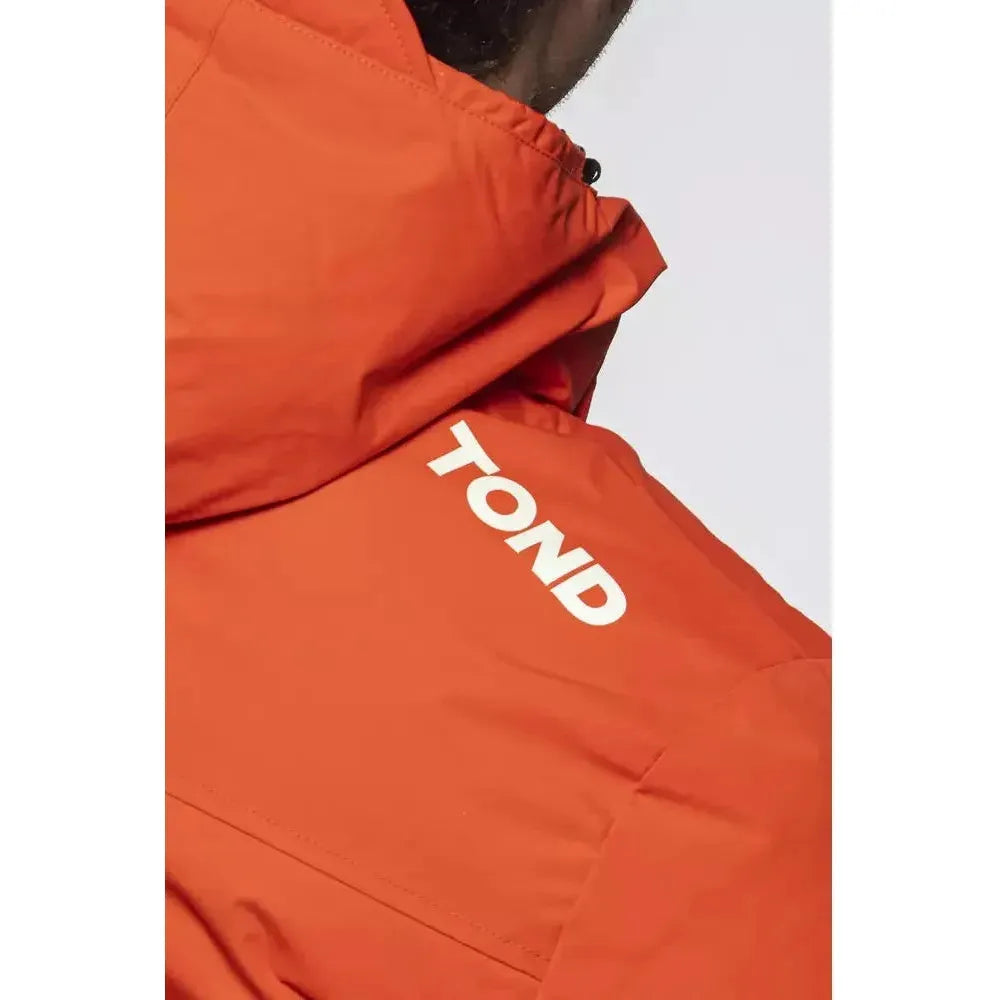 Tond Red Polyester Men's Jacket