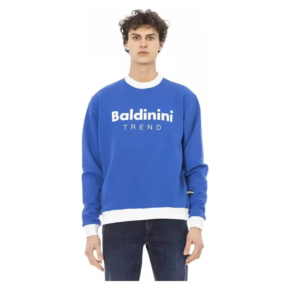سترة رجالية من القطن باللون الأزرق من Baldinini Trend