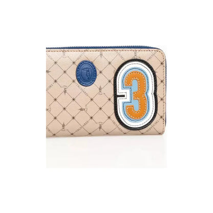 Trussardi Beige Leather Men Wallet
