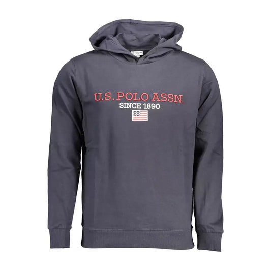 U.S. POLO ASSN. Blue Cotton Men Sweater U.PO-16916-XL-FBB-274