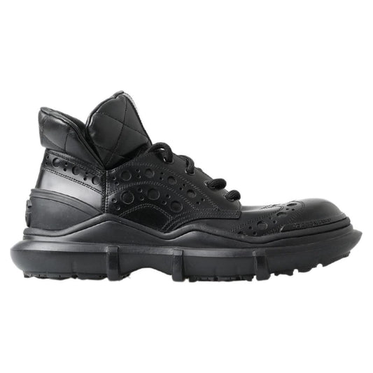 Dolce & Gabbana Black Leather Ankle Casual Boots 1728,67345645728,Ankle - Boots - Shoes,Black,Boots - Men - Shoes,Boots - Shoes,Dolce & Gabbana,EU39/US6,EU40/US7,Material: Leather,Men,Men - Shoes,New with tags,Shoes