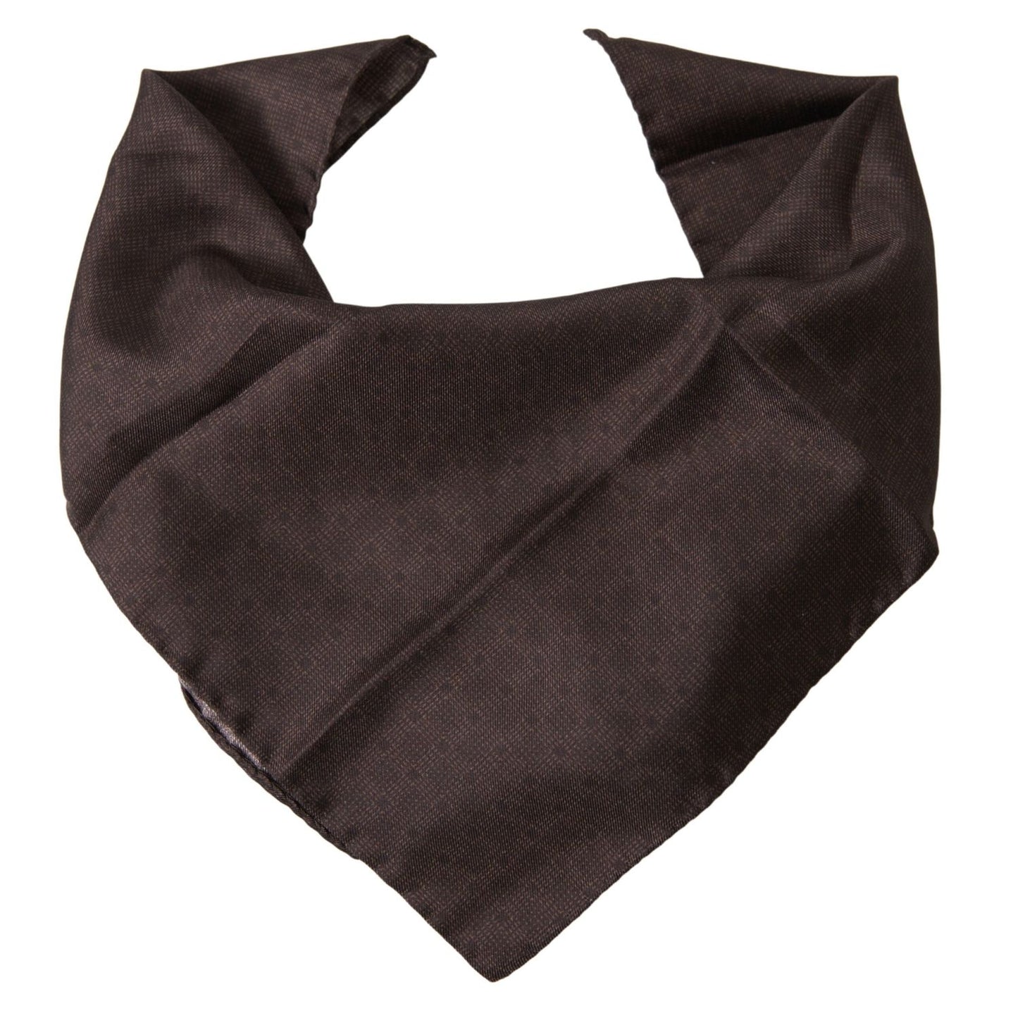 Dolce & Gabbana Brown Patterned Silk Square Handkerchief Scarf 1728,67345645728,Accessories,Brown,Dolce & Gabbana,Men,Men - Accessories,New with tags,Scarves - Accessories,Scarves - Men - Accessories,Scarves - Scarves - Accessories