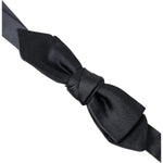 Dolce & Gabbana Elegant Dark Blue Silk Bow Tie Dolce & Gabbana Dark Slate Gray