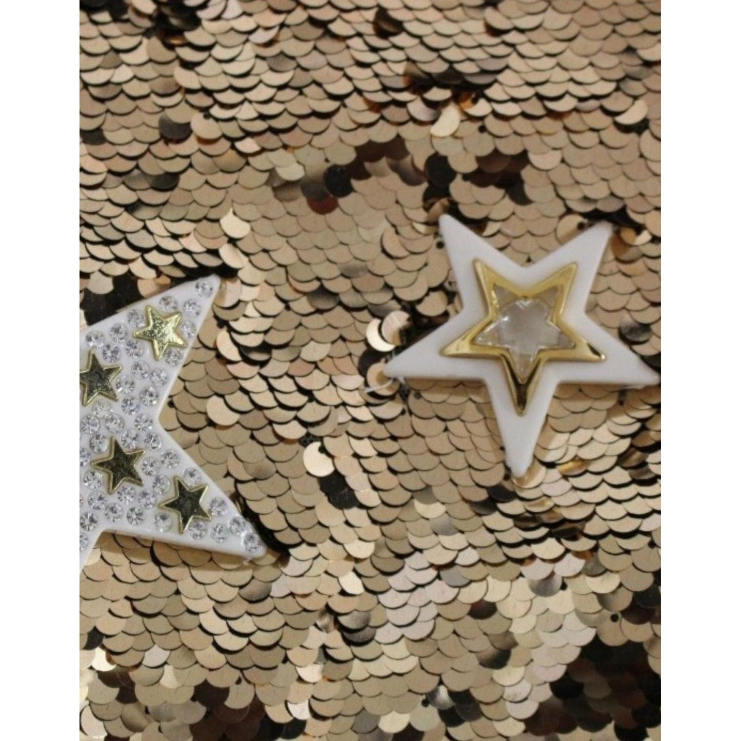 Dolce & Gabbana Masterpiece gold sequined crystal swarovski dress GSD12639-1