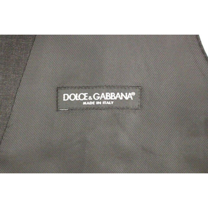 Dolce & Gabbana Gray Slim Fit Button Front Dress Formal Vest 1728,48 | M,67345645728,Clothing,Dolce & Gabbana,Gray,Material:,Men,Men - Clothing,New with tags,Suits & Blazers - Clothing,Vests - Men - Clothing,Waistcoats - Suits & Blazers - Clothing