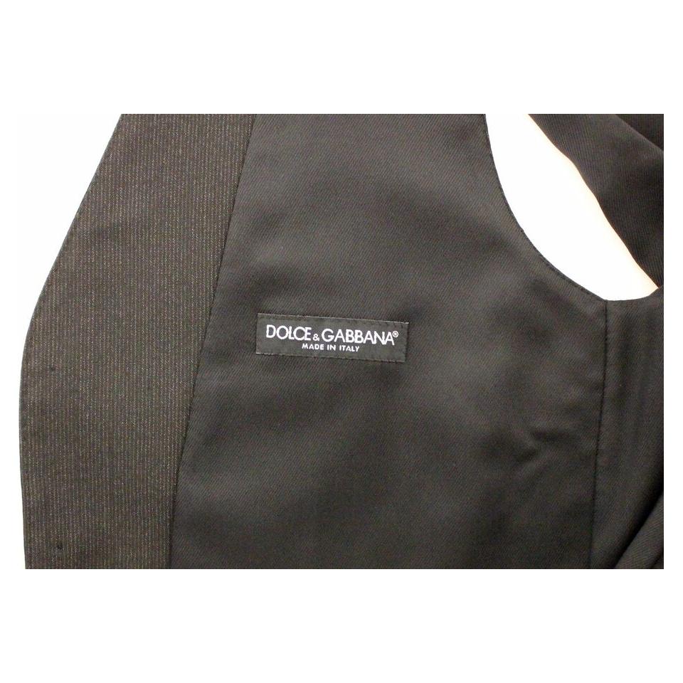 Dolce & Gabbana Gray Wool Stretch Dress Vest Blazer 1728,2% Elastane,44% Wool,67345645728,Clothing,Dolce & Gabbana,Gray,IT44 | XS,IT48 | M,Material: 54% Polyester,Men,Men - Clothing,New with tags,Suits & Blazers - Clothing,Vests - Men - Clothing,Waistcoat