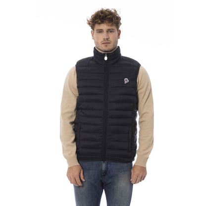 Invicta Black Polyamide Men Vest 1728,67345744032,Black,Clothing,Invicta,Jackets & Coats - Clothing,Jackets - Men - Clothing,L,M,Men,Men - Clothing,New with tags,Sleveless Jacket - Jackets & Coats - Clothing,XL,XXL