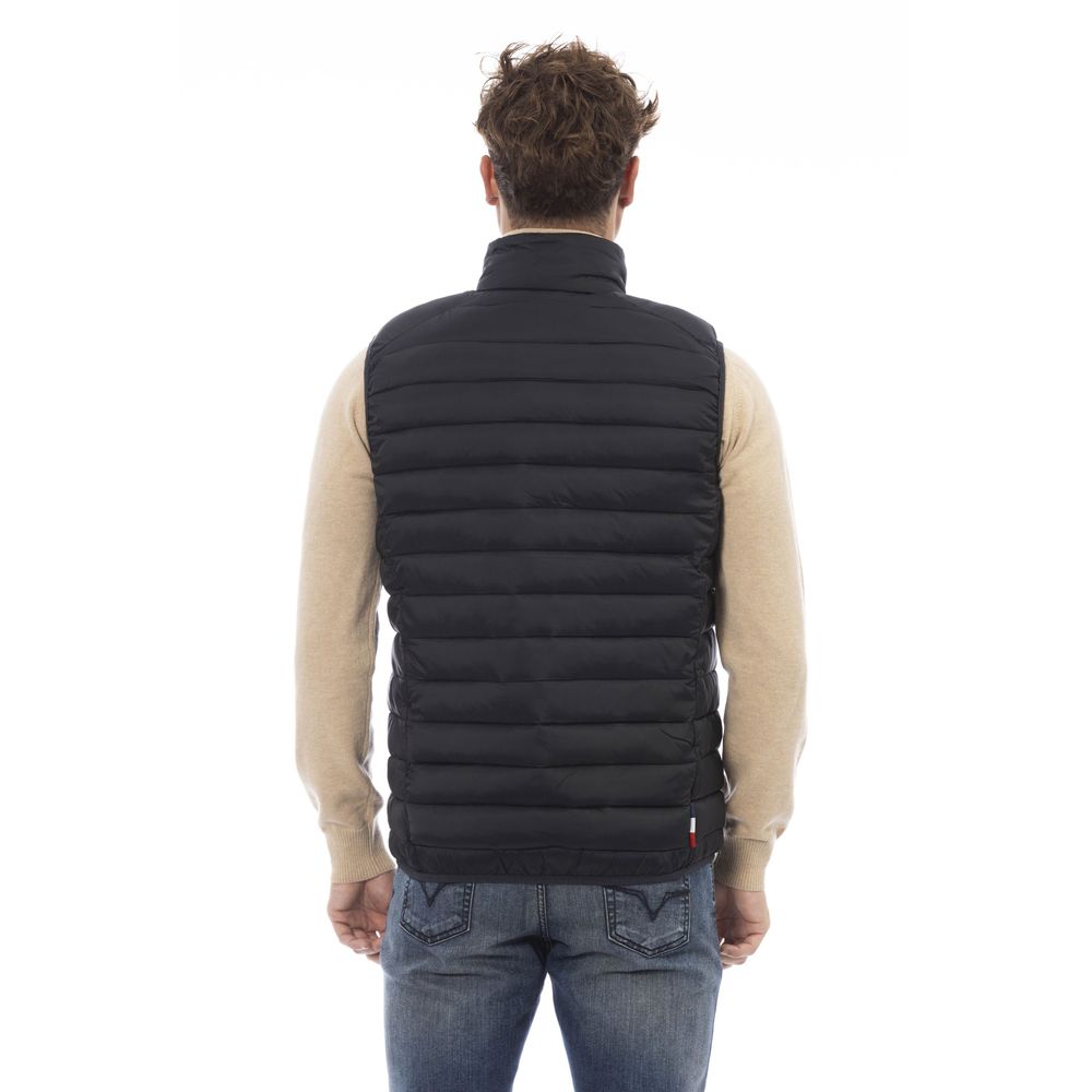 Invicta Black Polyamide Men Vest 1728,67345744032,Black,Clothing,Invicta,Jackets & Coats - Clothing,Jackets - Men - Clothing,L,M,Men,Men - Clothing,New with tags,Sleveless Jacket - Jackets & Coats - Clothing,XL,XXL
