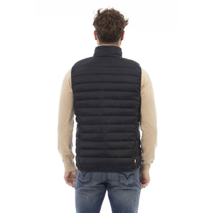 Invicta Black Polyamide Men Vest 1728,67345744032,Black,Clothing,Invicta,Jackets & Coats - Clothing,Jackets - Men - Clothing,L,M,Men,Men - Clothing,New with tags,Sleveless Jacket - Jackets & Coats - Clothing,XL,XXL
