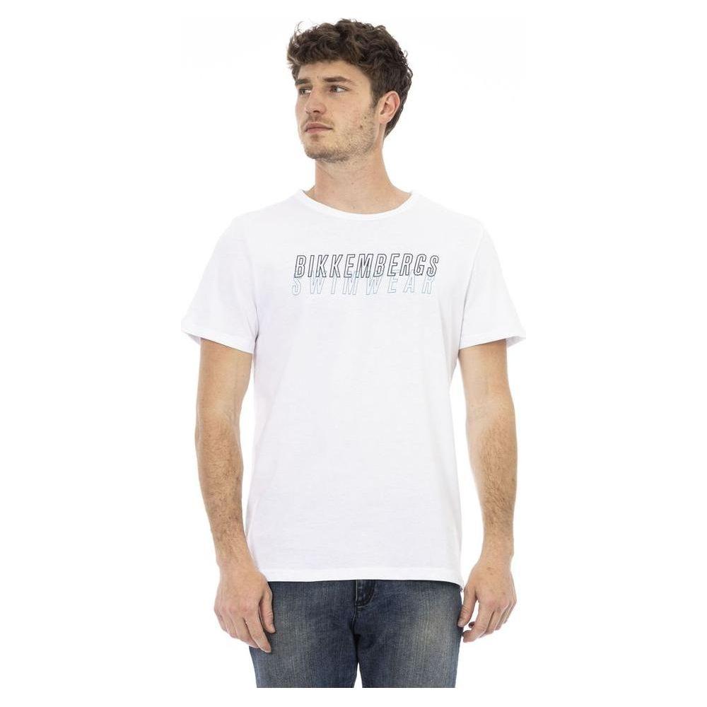 Bikkembergs Black Cotton Men T-Shirt