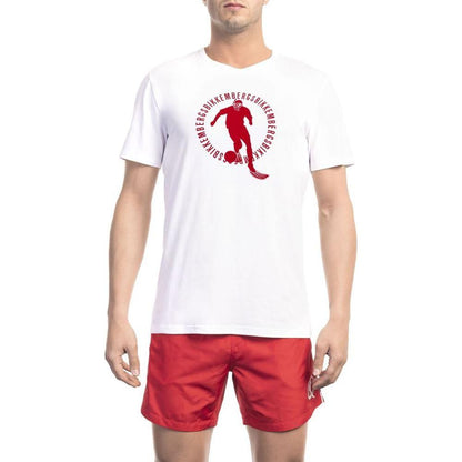Bikkembergs Black Cotton Men T-Shirt
