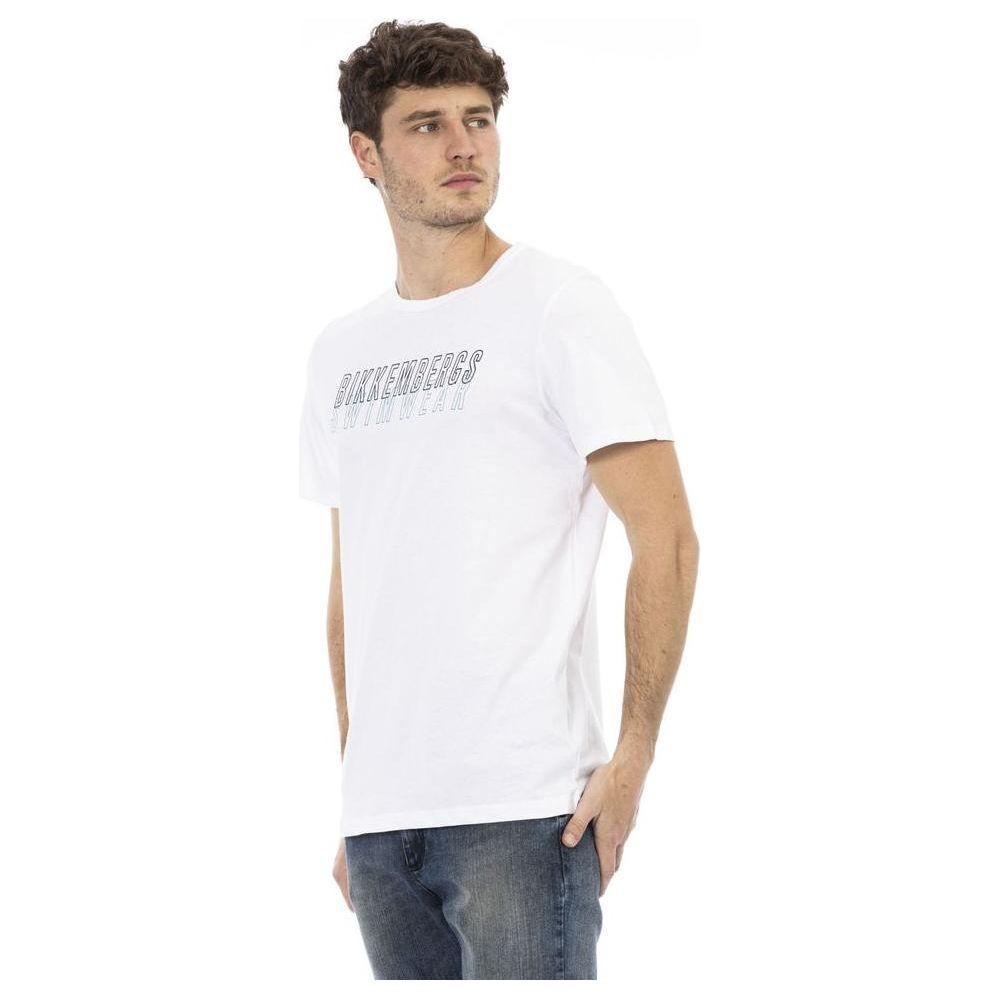Bikkembergs Black Cotton Men T-Shirt