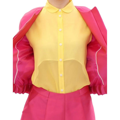 CO|TE Pink silk blend jacket1728,18% Silk,67345645728,Clothing,Coats - Jackets & Coats - Clothing,CO|TE,IT40|S,Jackets & Coats - Clothing,Jackets & Coats - Women - Clothing,Material: 82% Polyester,New with tags,Pink,Women,Women - Clothing