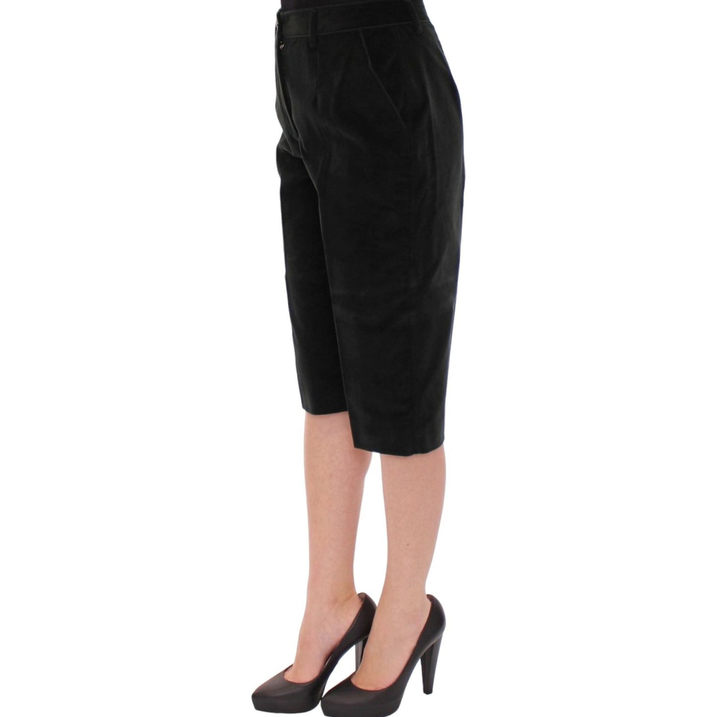 Dolce & Gabbana Dark green cotton shorts pants