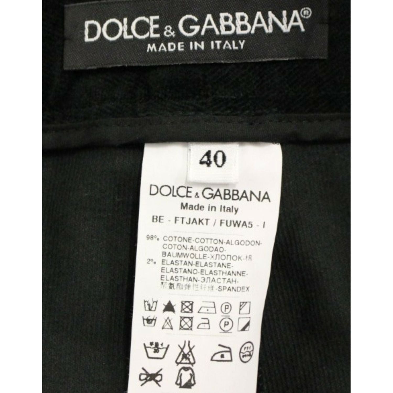 Dolce & Gabbana Dark green cotton shorts pants