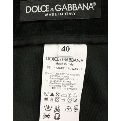 Dolce & Gabbana Dark green cotton shorts pants