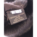 Dolce & Gabbana Elegant Elbow Length Purple Fur Gloves Dolce & Gabbana Dark Slate Gray
