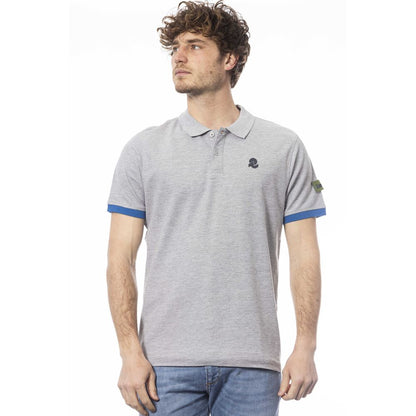 Invicta Gray Cotton Men Polo Shirt1728,67345744032,Clothing,Gray,Invicta,L,M,Men,Men - Clothing,New with tags,Polo Shirt - Men - Clothing,Polo Shirts - T-Shirts - Clothing,S,T-Shirts - Clothing,XL,XXL