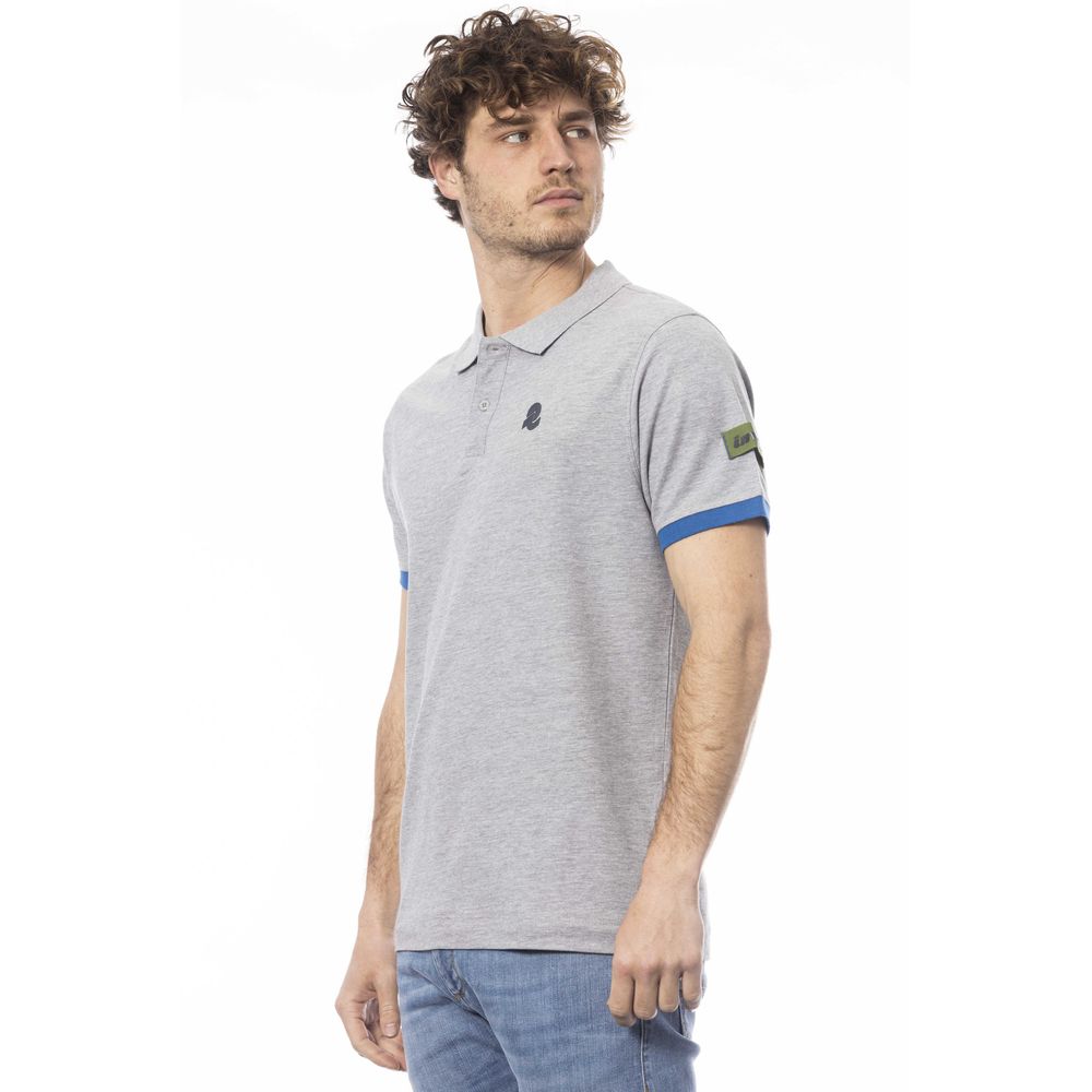 Invicta Gray Cotton Men Polo Shirt1728,67345744032,Clothing,Gray,Invicta,L,M,Men,Men - Clothing,New with tags,Polo Shirt - Men - Clothing,Polo Shirts - T-Shirts - Clothing,S,T-Shirts - Clothing,XL,XXL