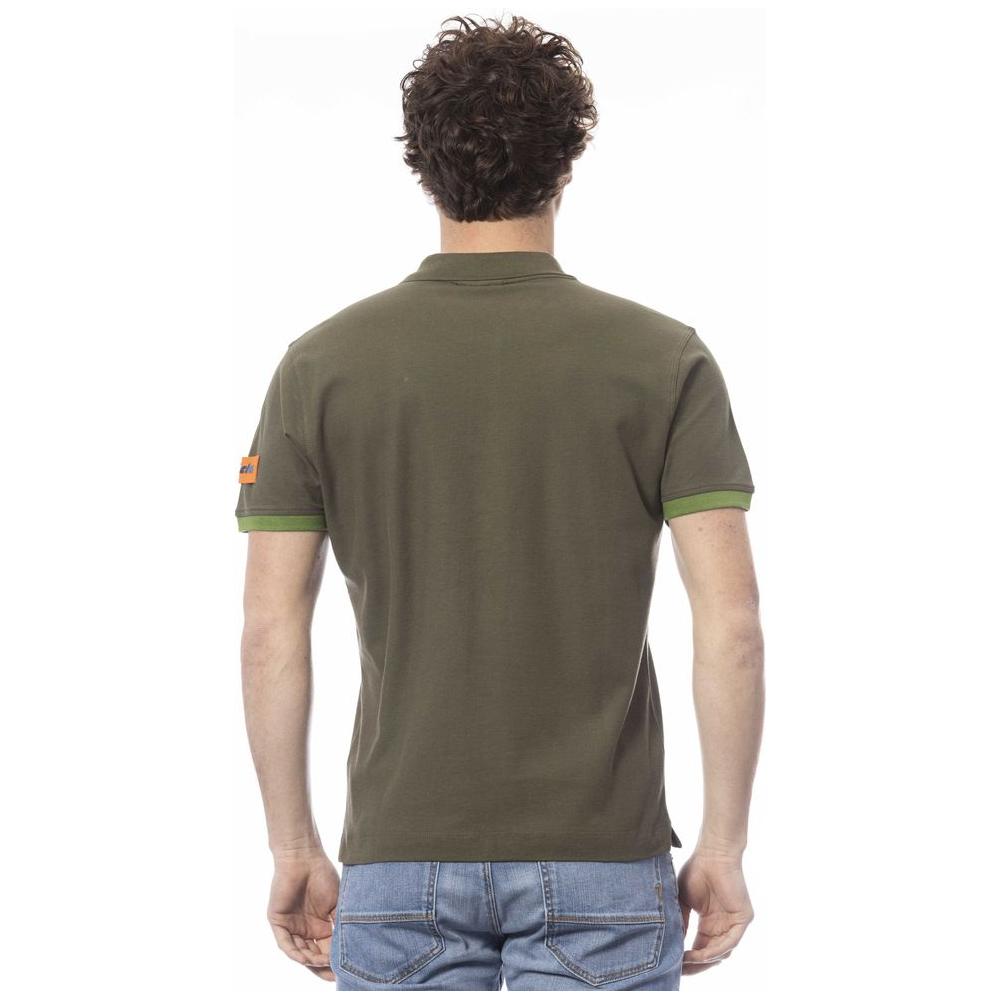 Invicta Green Cotton Men Polo Shirt 1728,67345744032,Bicolor,Clothing,Invicta,L,M,Men,Men - Clothing,New with tags,Polo Shirt - Men - Clothing,Polo Shirts - T-Shirts - Clothing,S,T-Shirts - Clothing,XL