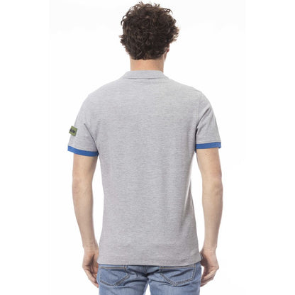 Invicta Gray Cotton Men Polo Shirt1728,67345744032,Clothing,Gray,Invicta,L,M,Men,Men - Clothing,New with tags,Polo Shirt - Men - Clothing,Polo Shirts - T-Shirts - Clothing,S,T-Shirts - Clothing,XL,XXL