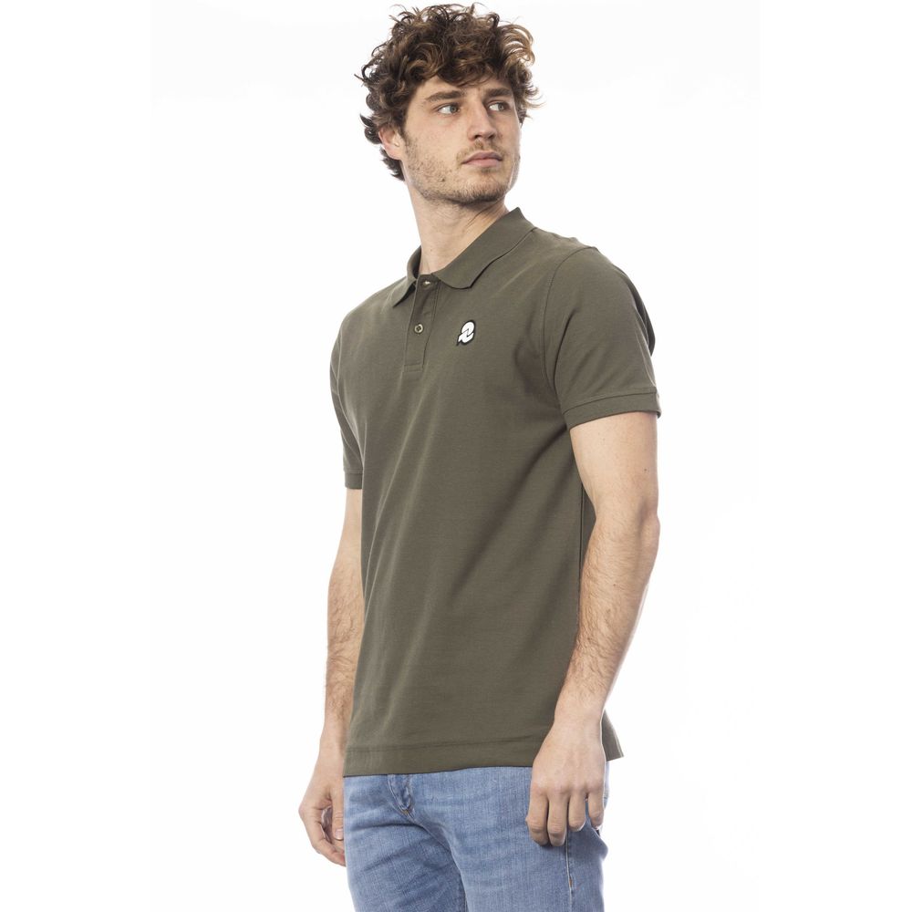 Invicta Green Cotton Men Polo Shirt 1728,67345744032,Bicolor,Clothing,Invicta,L,M,Men,Men - Clothing,New with tags,Polo Shirt - Men - Clothing,Polo Shirts - T-Shirts - Clothing,S,T-Shirts - Clothing,XL,XXL
