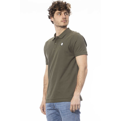 Invicta Green Cotton Men Polo Shirt 1728,67345744032,Bicolor,Clothing,Invicta,L,M,Men,Men - Clothing,New with tags,Polo Shirt - Men - Clothing,Polo Shirts - T-Shirts - Clothing,S,T-Shirts - Clothing,XL,XXL