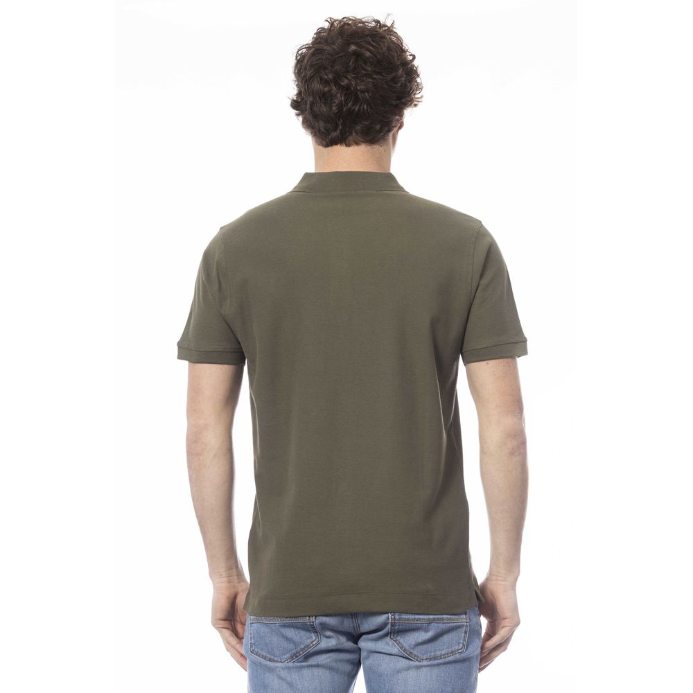 Invicta Green Cotton Men Polo Shirt 1728,67345744032,Bicolor,Clothing,Invicta,L,M,Men,Men - Clothing,New with tags,Polo Shirt - Men - Clothing,Polo Shirts - T-Shirts - Clothing,S,T-Shirts - Clothing,XL,XXL