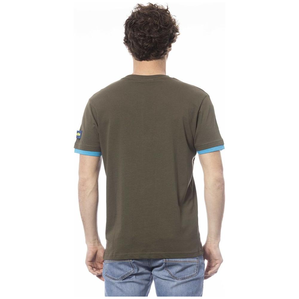 Invicta Green Cotton Men T-Shirt 1728,67345744032,Bicolor,Clothing,Invicta,L,M,Men,Men - Clothing,New with tags,S,T-Shirts - Clothing,T-Shirts - Men - Clothing,T-Shirts - T-Shirts - Clothing,XL,XXL