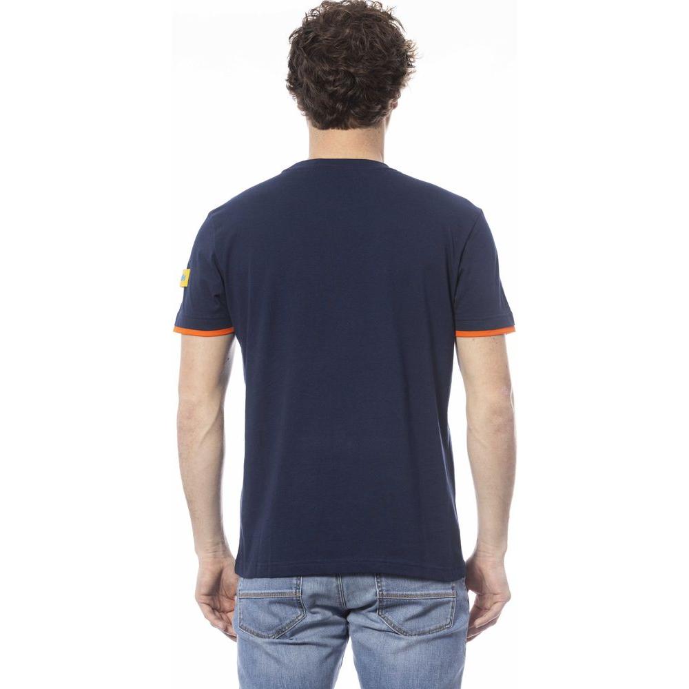 Invicta Blue Cotton Men's T-Shirt 1728,67345744032,Blue,Clothing,Invicta,L,M,Men,Men - Clothing,New with tags,S,T-Shirts - Clothing,T-Shirts - Men - Clothing,T-Shirts - T-Shirts - Clothing,XL,XXL