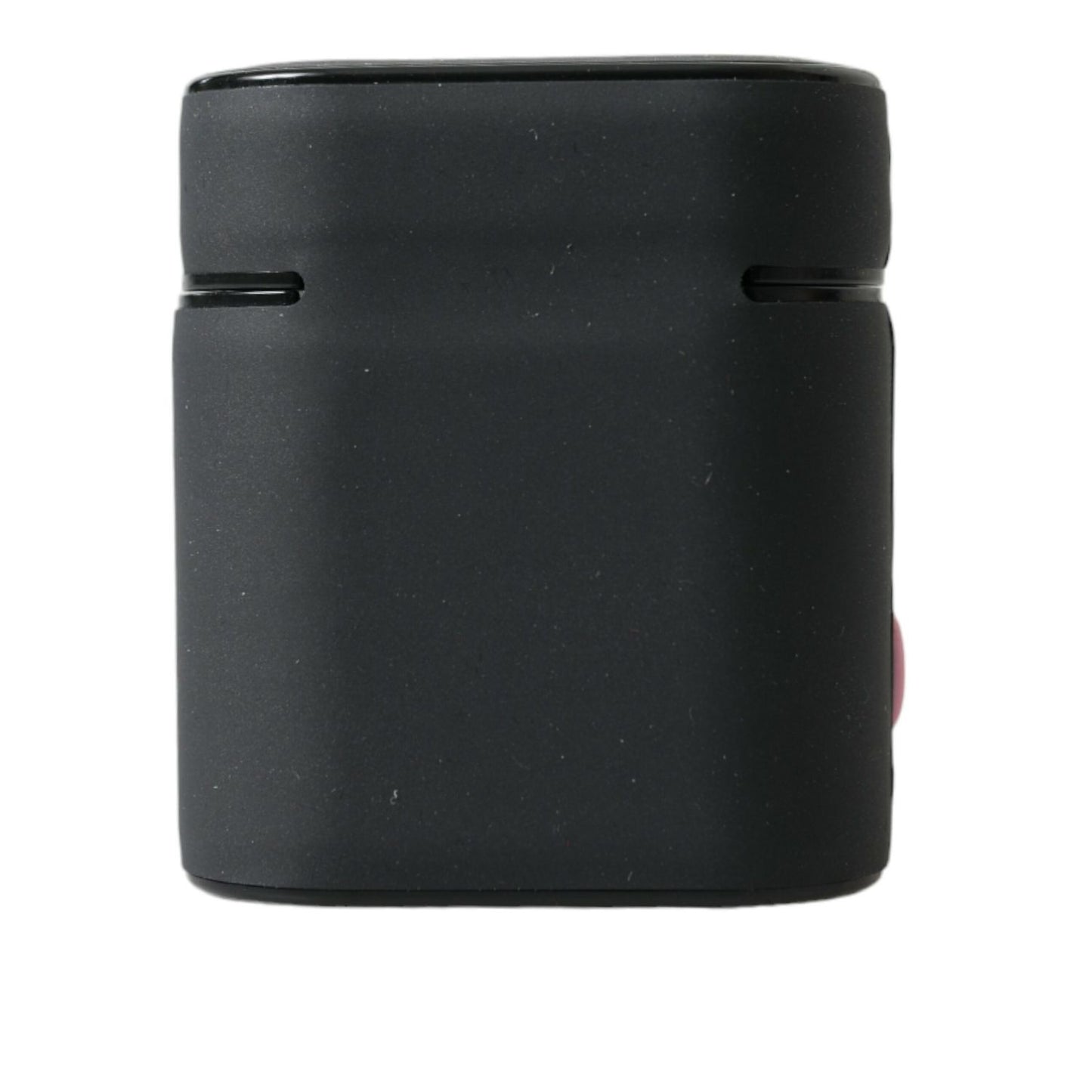 Dolce & Gabbana Black Pink Silicone Embossed Logo Airpods Case