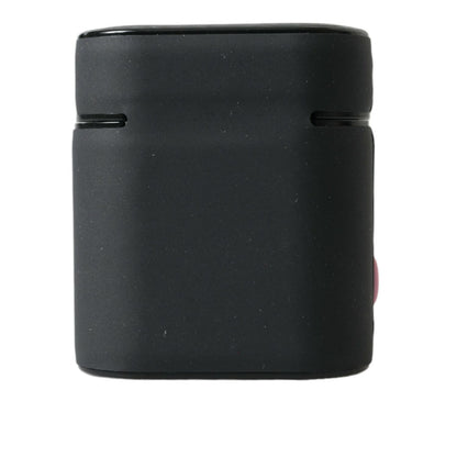 Dolce & Gabbana Black Pink Silicone Embossed Logo Airpods Case