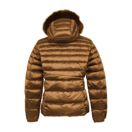 Refrigiwear Brown Polyamide Women's Jacket RE-7718-S