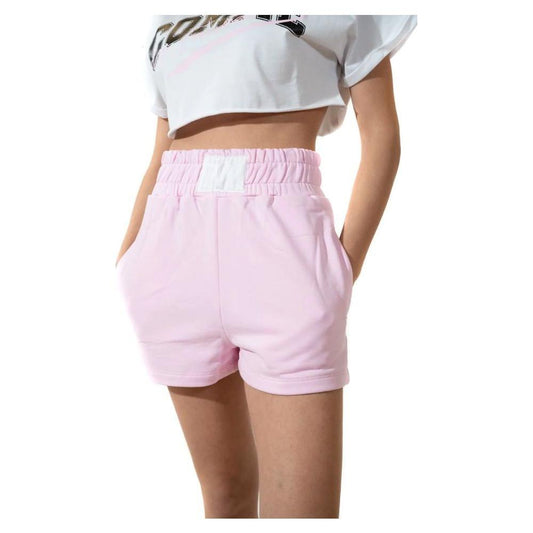 Comme Des Fuckdown Chic Stretch Cotton Logo Shorts CO-9764-M