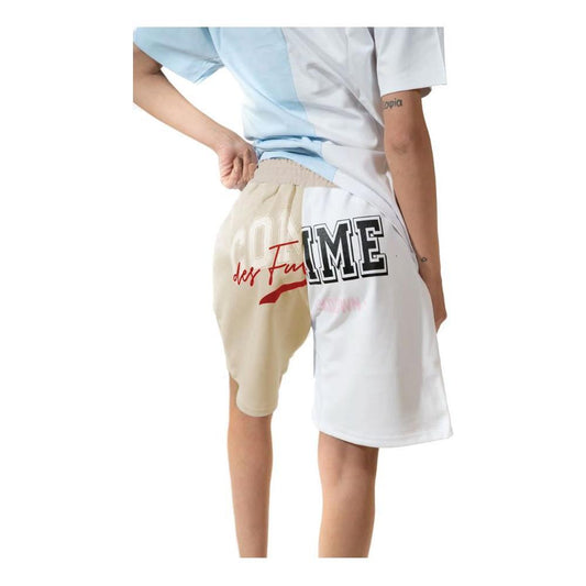 Comme Des Fuckdown Chic Two-Tone Logo Shorts CO-9773-S