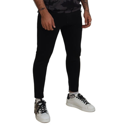 Dsquared² Back Polyamide Slim Fit Logo Print Pants