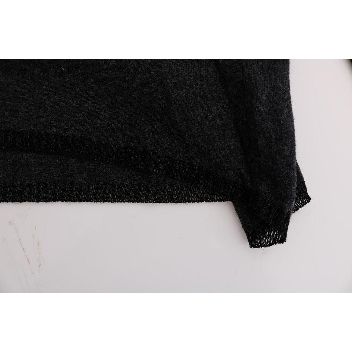 Costume National Gray Viscose Knitted Sweater