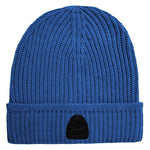La Martina Light Blue Acrylic Men Beanie La Martina Dark Slate Blue