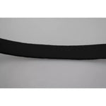 Dolce & Gabbana Black Velvet Silver Tone Metal Buckle Men Belt BEL60881-115