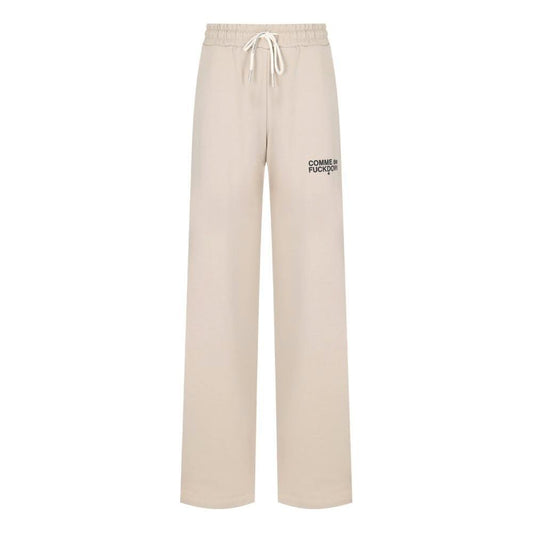 Comme Des Fuckdown Beige Cotton Jeans & Pant CO-13393-XS
