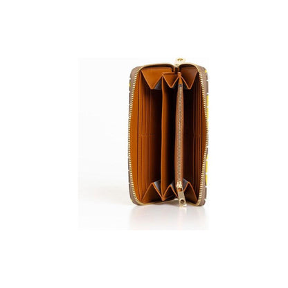 Trussardi Beige Leather Women Wallet