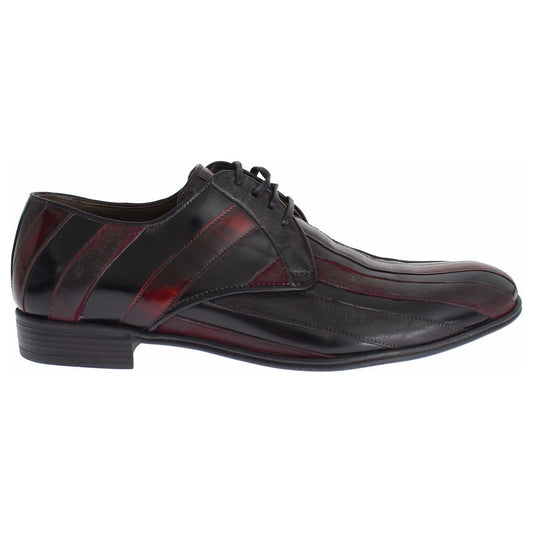 Dolce & Gabbana Black Bordeaux Leather Dress Formal Shoes 1728,67345645728,Black,Dolce & Gabbana,EU39.5/US6.5,Formal - Men - Shoes,Material: 100% Leather,Men,Men - Shoes,New with tags,Oxfords and Derbies - Shoes,Shoes