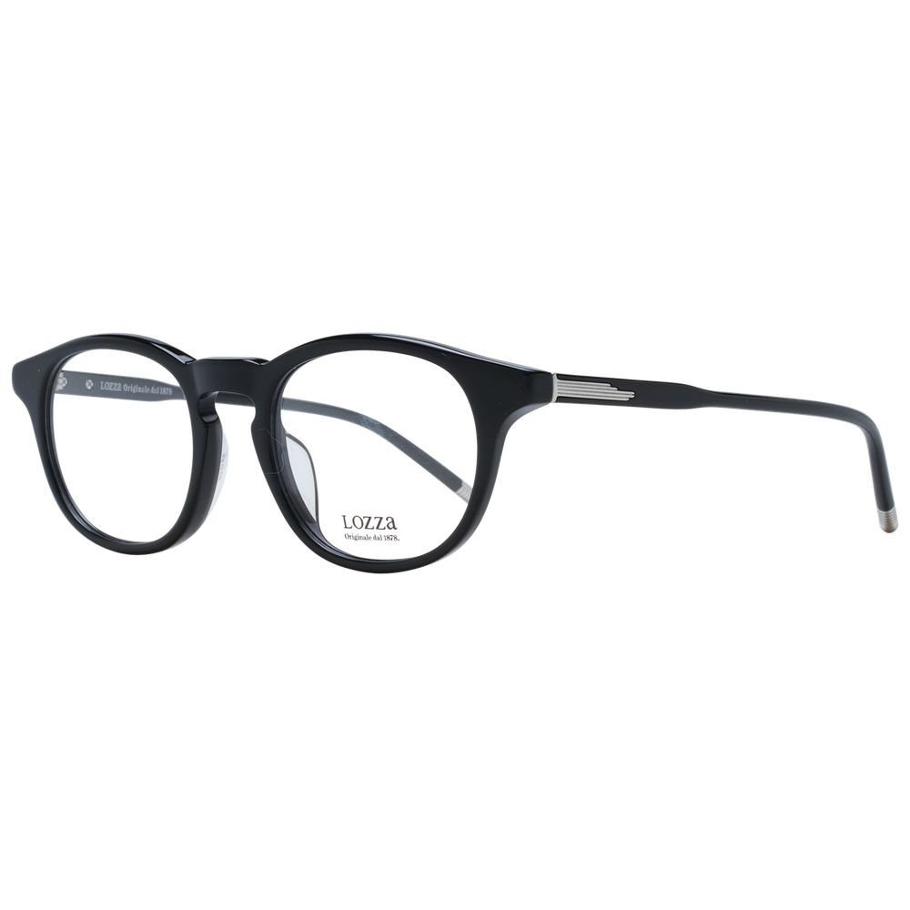 Lozza Black Acetate & Plastic Glasses (Frames)1728,67345776800,Accessories,Black,Glasses (Frames) - Glasses and Sunglasses - Accessories,Glasses and Sunglasses - Accessories,Lozza,Men,New with tags
